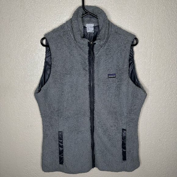 Patagonia Grey Los Gatos Vest Reversible Size XL - Picture 2 of 6